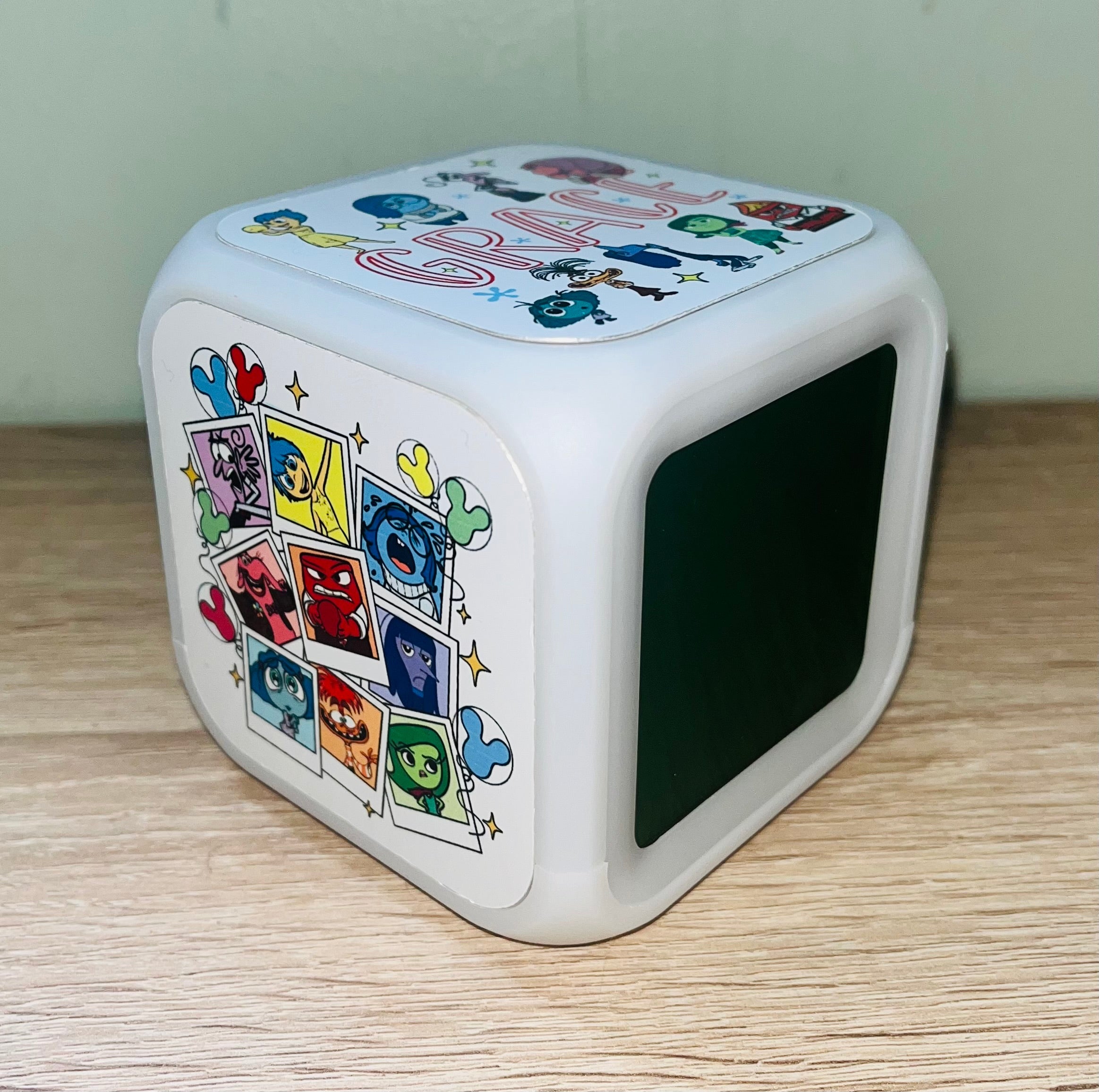 Personalised Digital LED cube alarm clocks