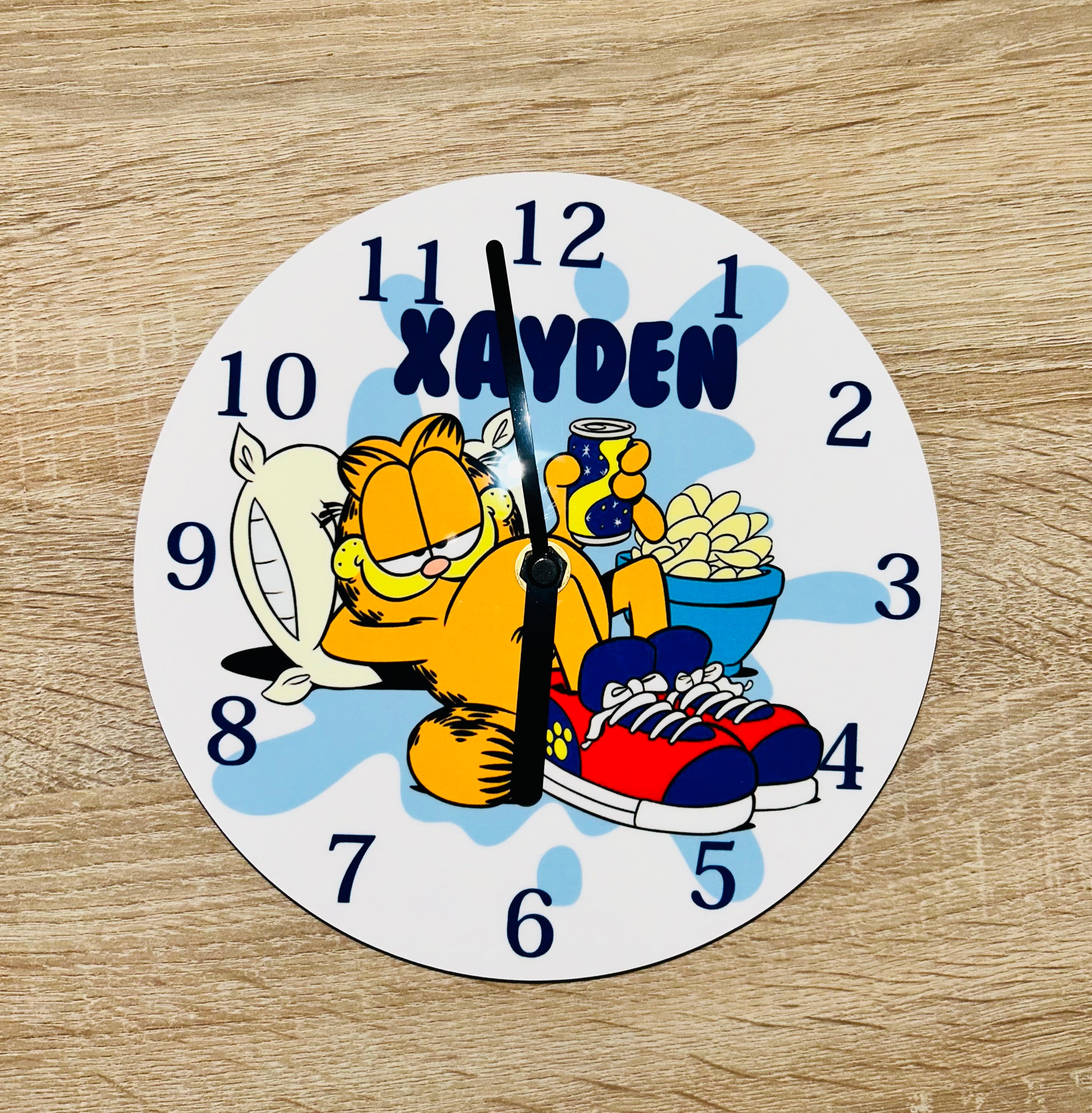 Character Design Wall Clock/Desk Clock - Character Design. Made to order.