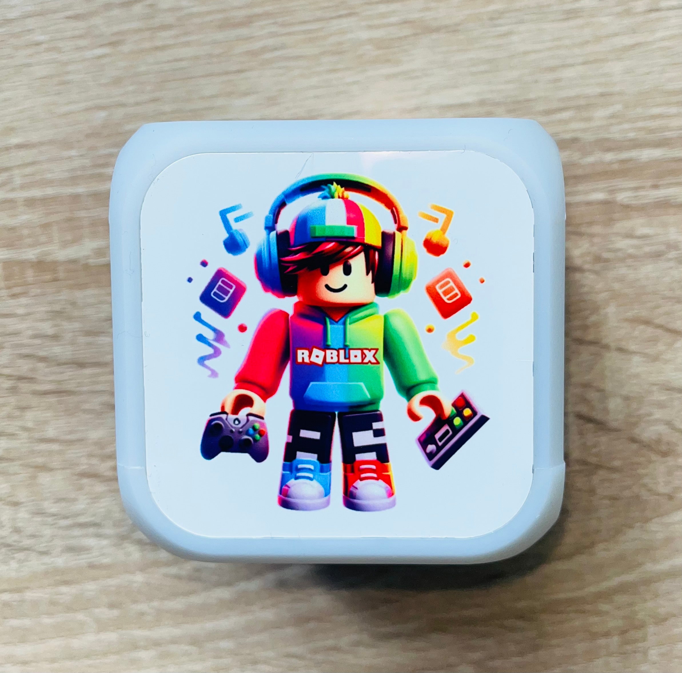 Gaming Design Personalised LED Cube Digital Alarm Clock - Colour Changing/Great Gift Idea
