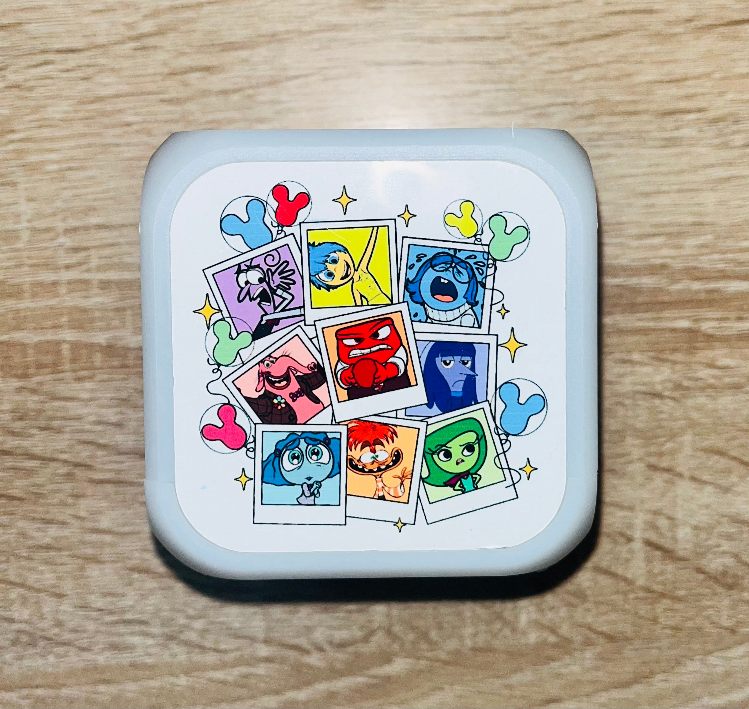 Character/Emotions Design Personalised LED Cube Digital Alarm Clock - Colour Changing/Great Gift Idea