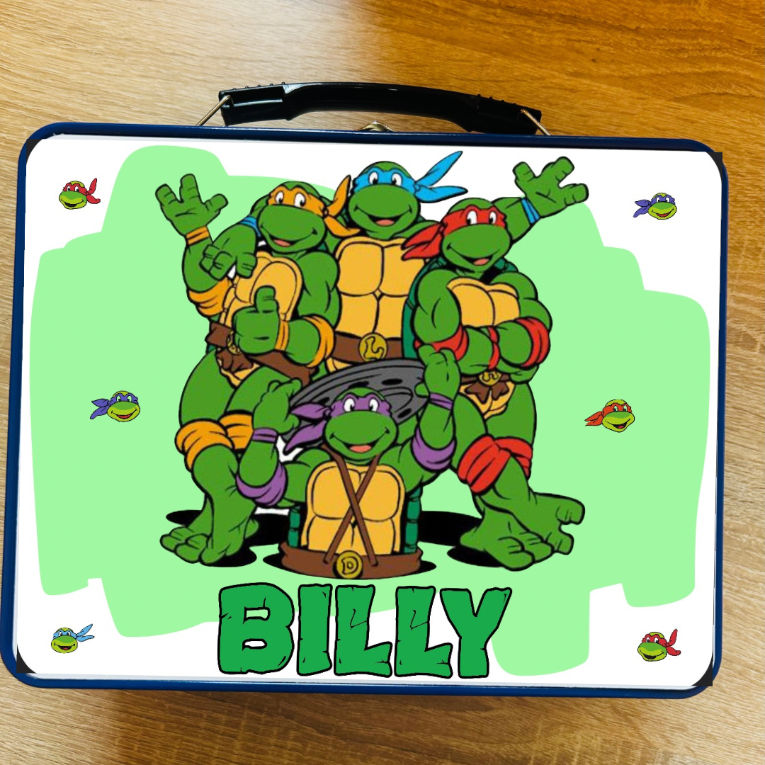 Avengers/Superheroes Themed Personalised Metal Lunch Box With Handle, Carry Case, Back To School, Lunch Box, Gift For Kids, Birthday Gift