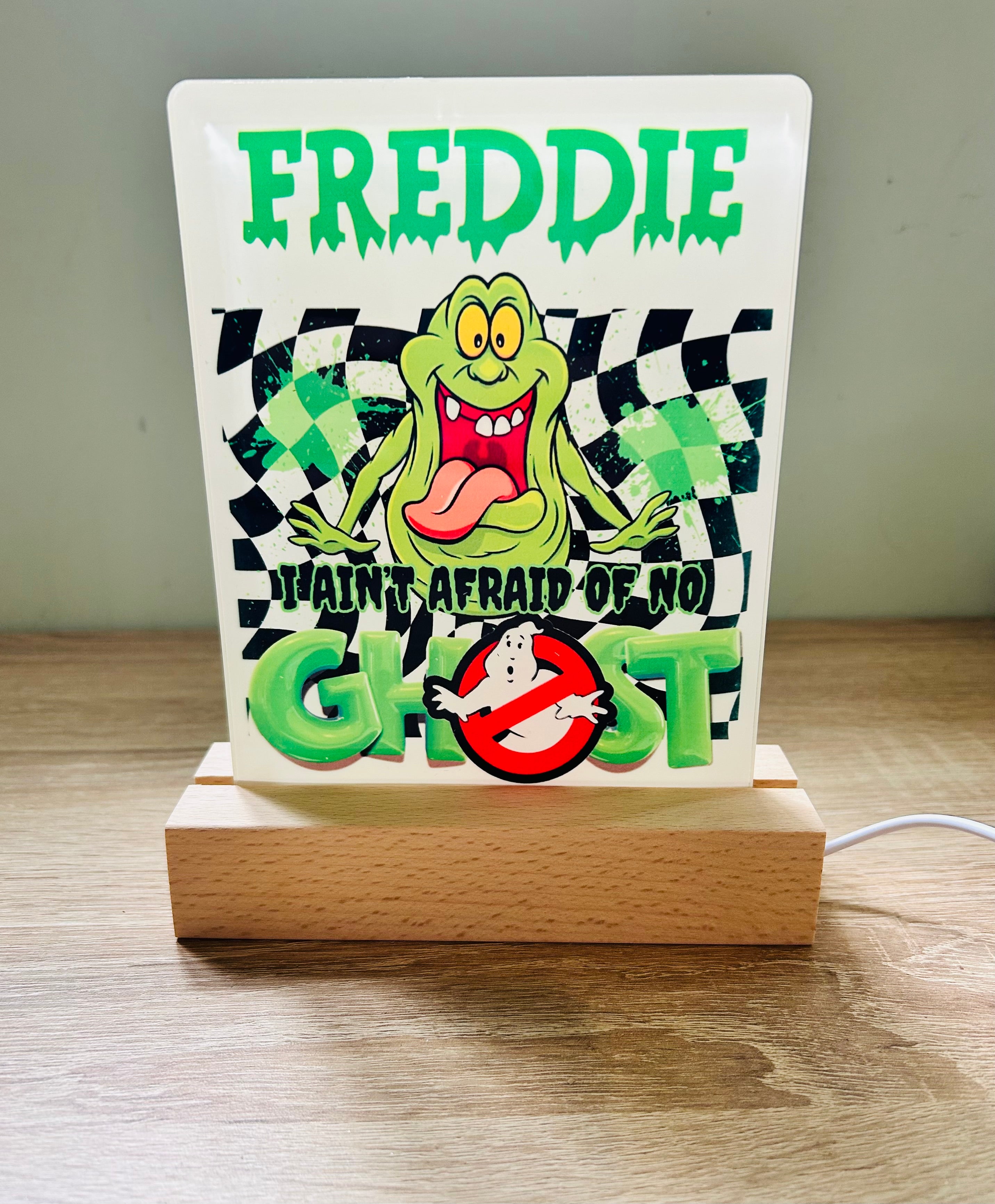 Character/Ghostbusters Themed Sub LED Night Light - Comes Fully Personalised. Unique Gift Idea.  Perfect for Bedroom. Christmas/Birthday Gift.