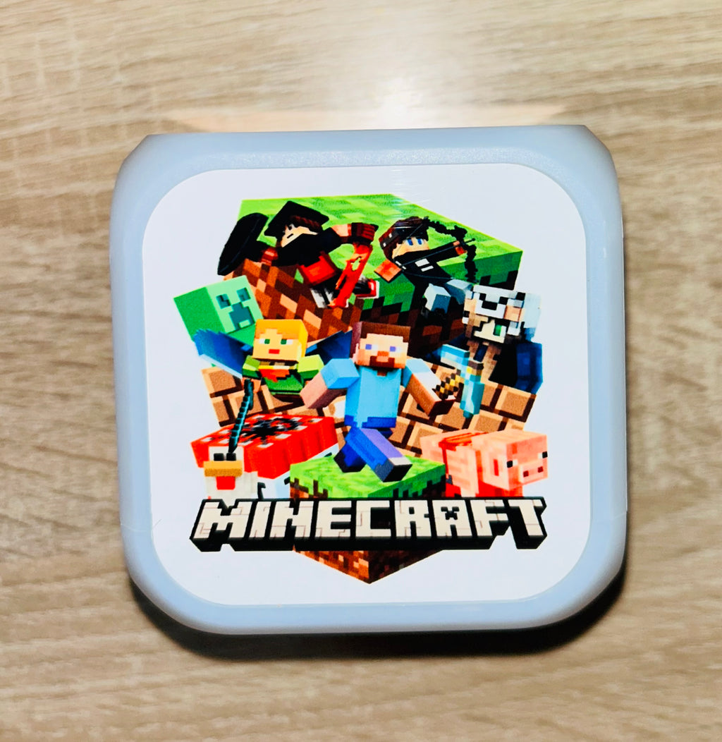 Gaming Design Personalised LED Cube Digital Alarm Clock - Colour Changing/Great Gift Idea