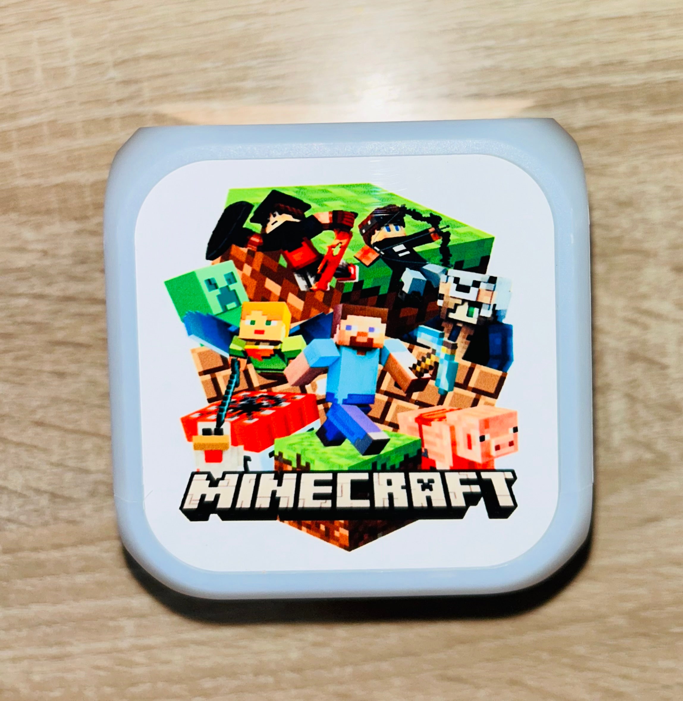 Gaming Design Personalised LED Cube Digital Alarm Clock - Colour Changing/Great Gift Idea
