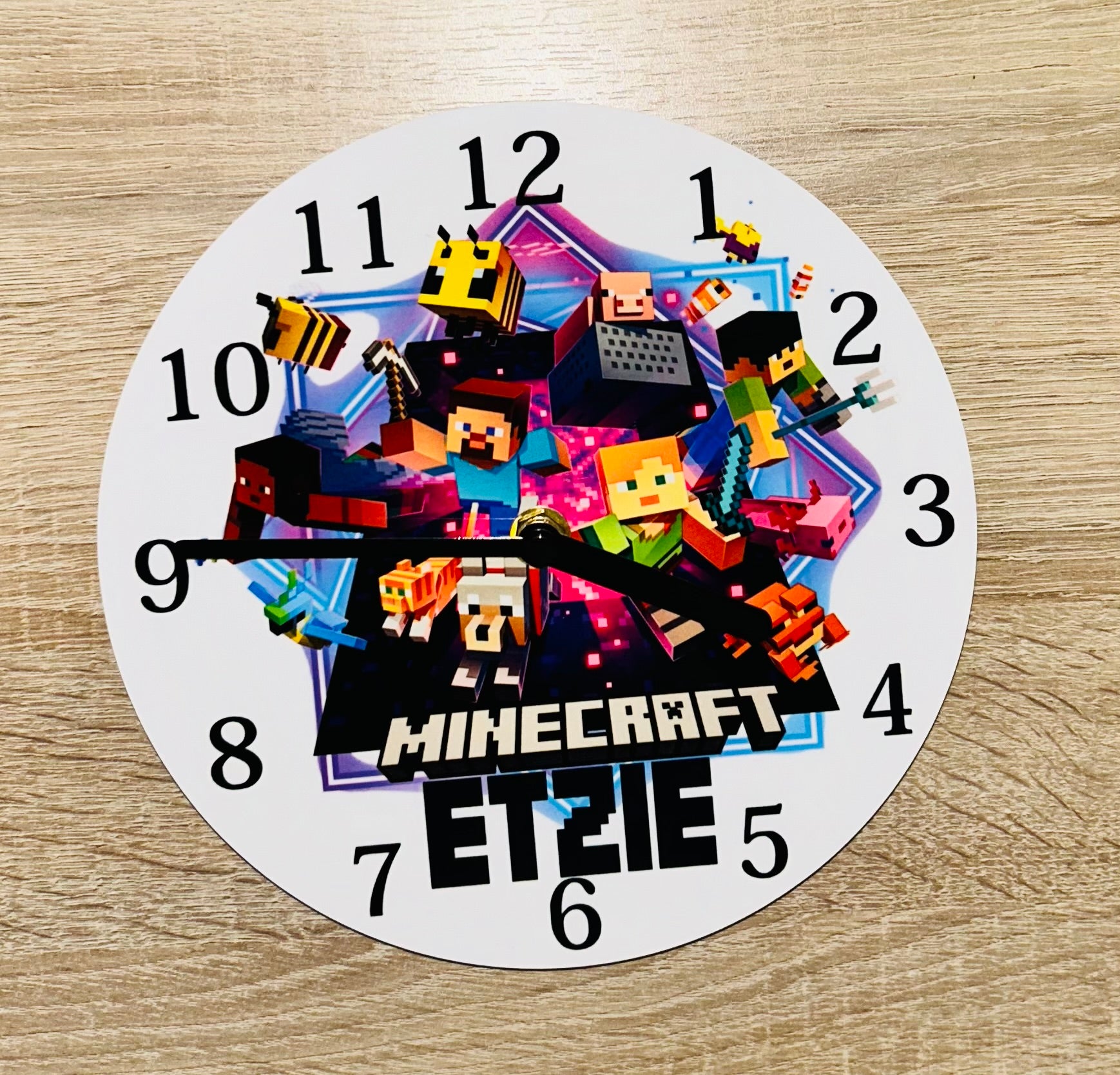 Ballet Design Wall Clock/Desk Clock - Character Design. Made to order.