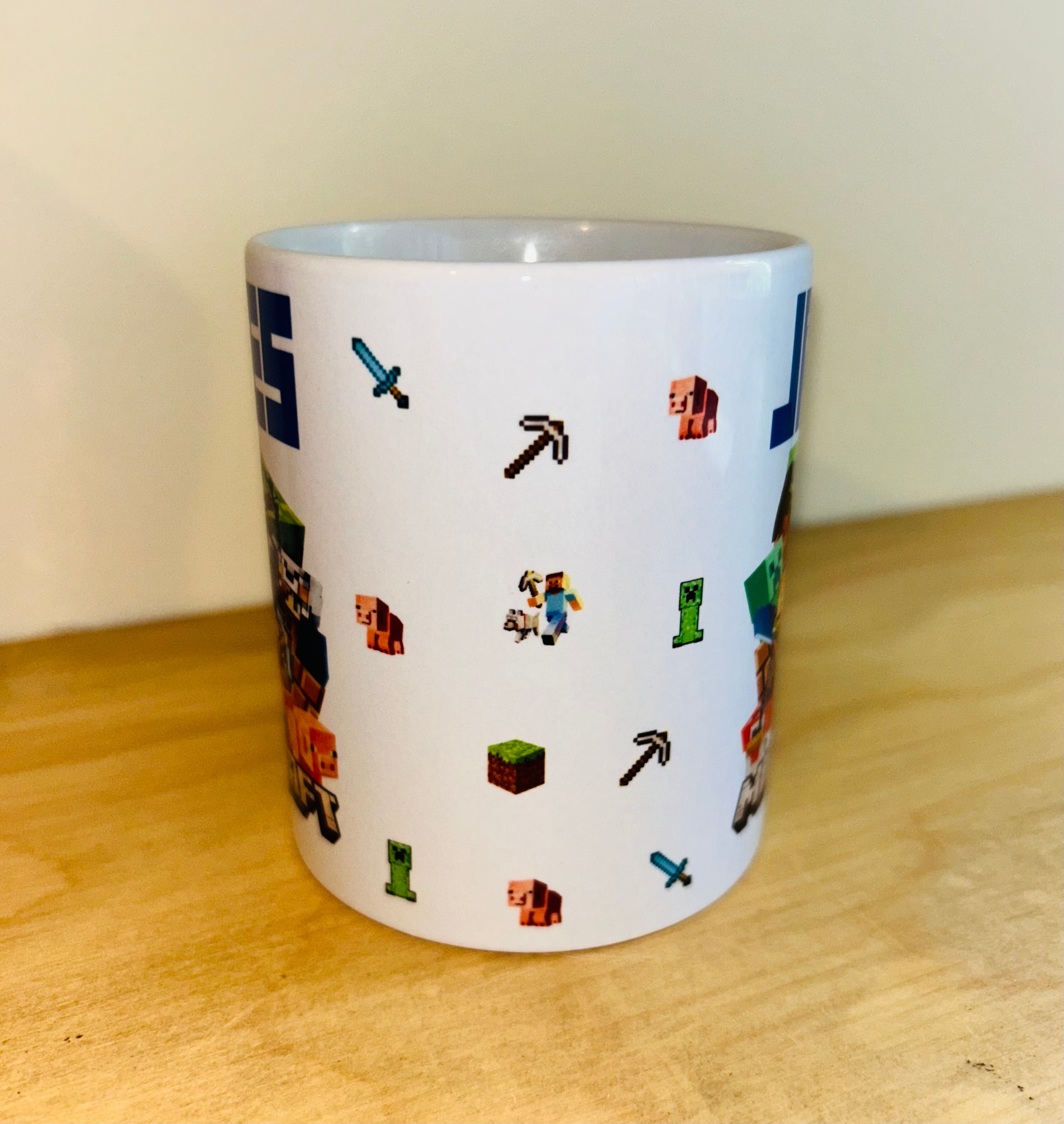 Gaming Themed Design Personalised Mug, Custom Mug, Customised Coffee Cup, Gift for Friend, Bridesmaid Gift, Tea Lover Gift, Birthday Gift