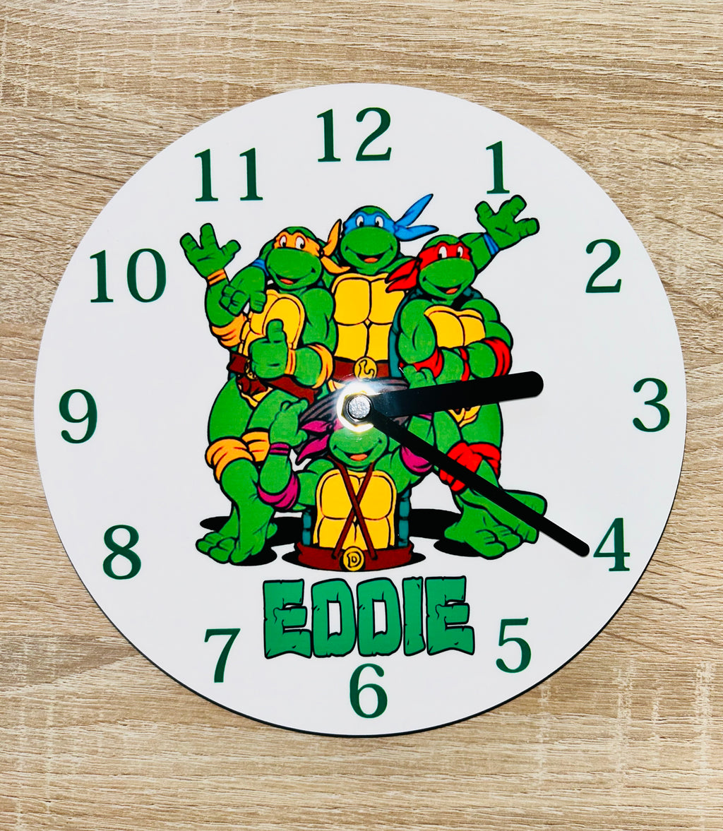 Ballet Design Wall Clock/Desk Clock - Character Design. Made to order.