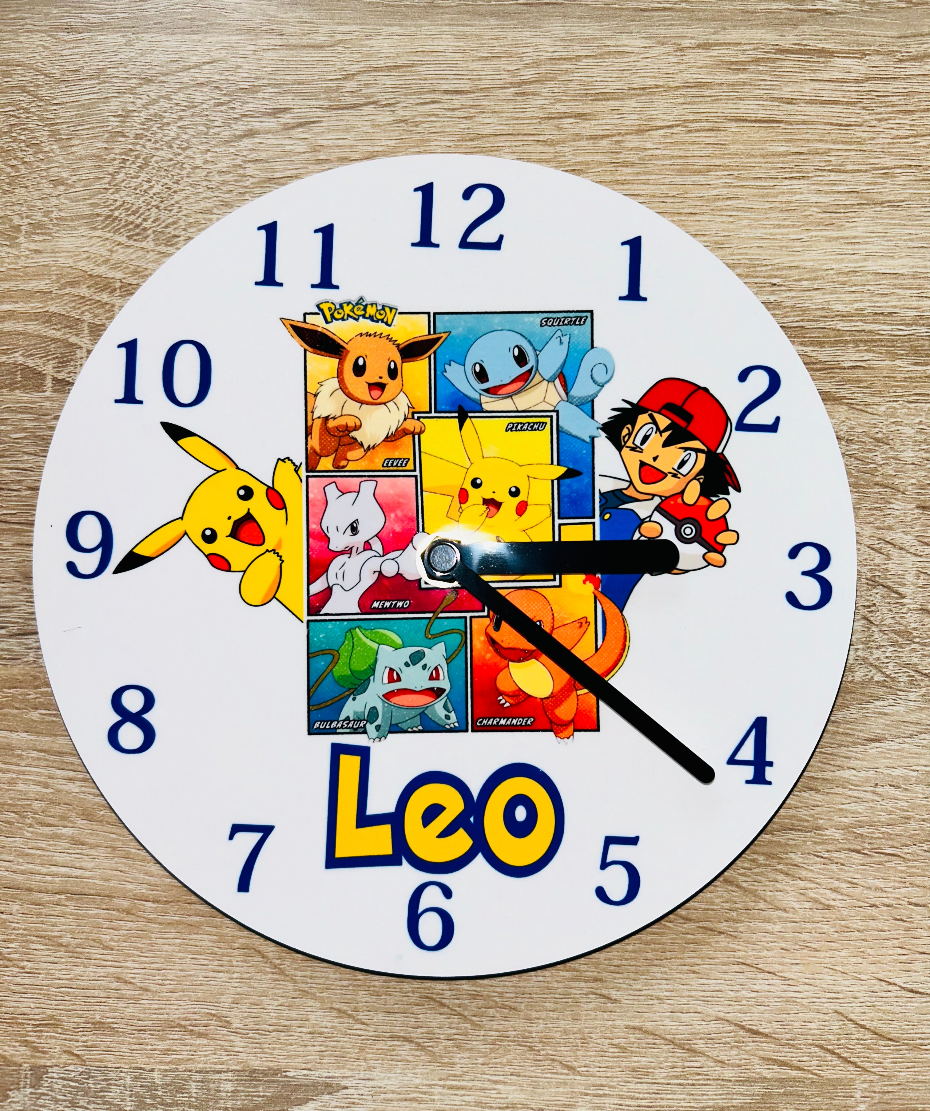 Ballet Design Wall Clock/Desk Clock - Character Design. Made to order.