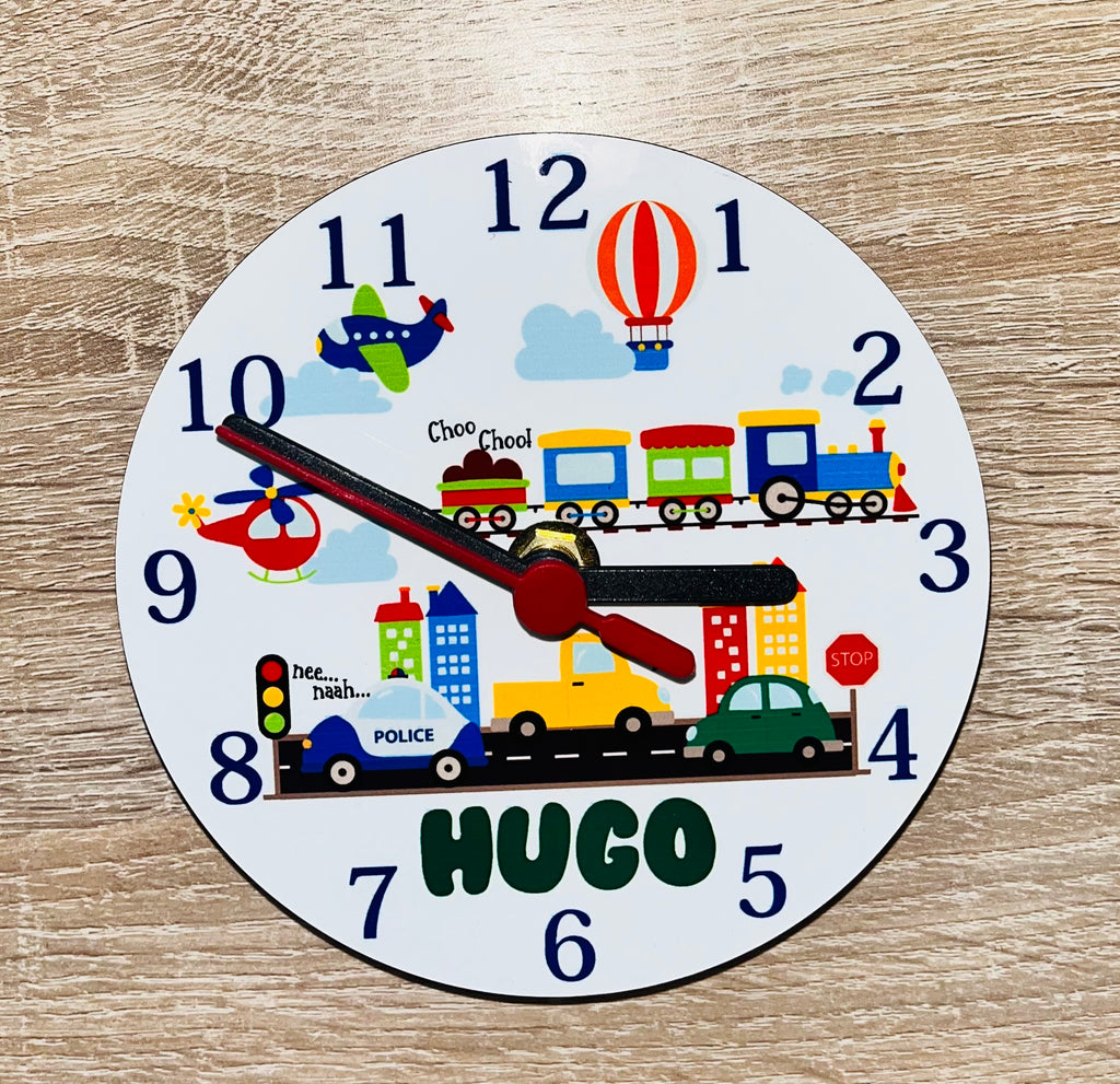 Ballet Design Wall Clock/Desk Clock - Character Design. Made to order.