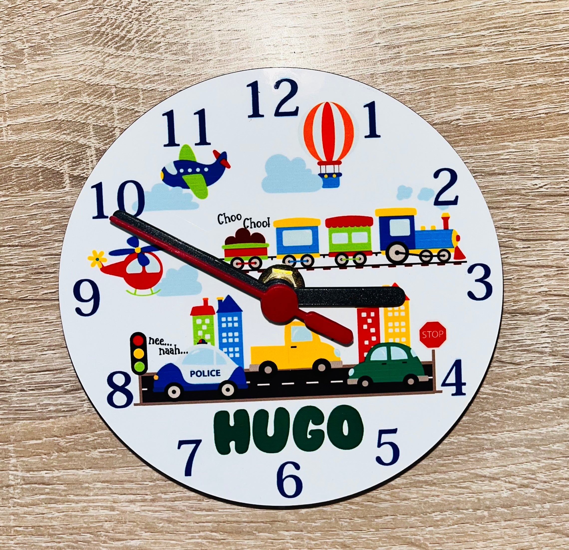 Ballet Design Wall Clock/Desk Clock - Character Design. Made to order.