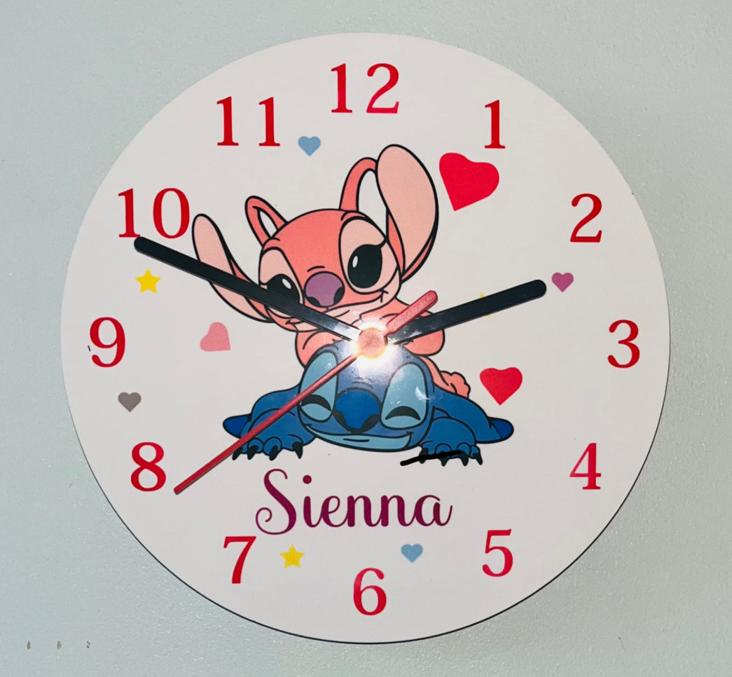 Ballet Design Wall Clock/Desk Clock - Character Design. Made to order.