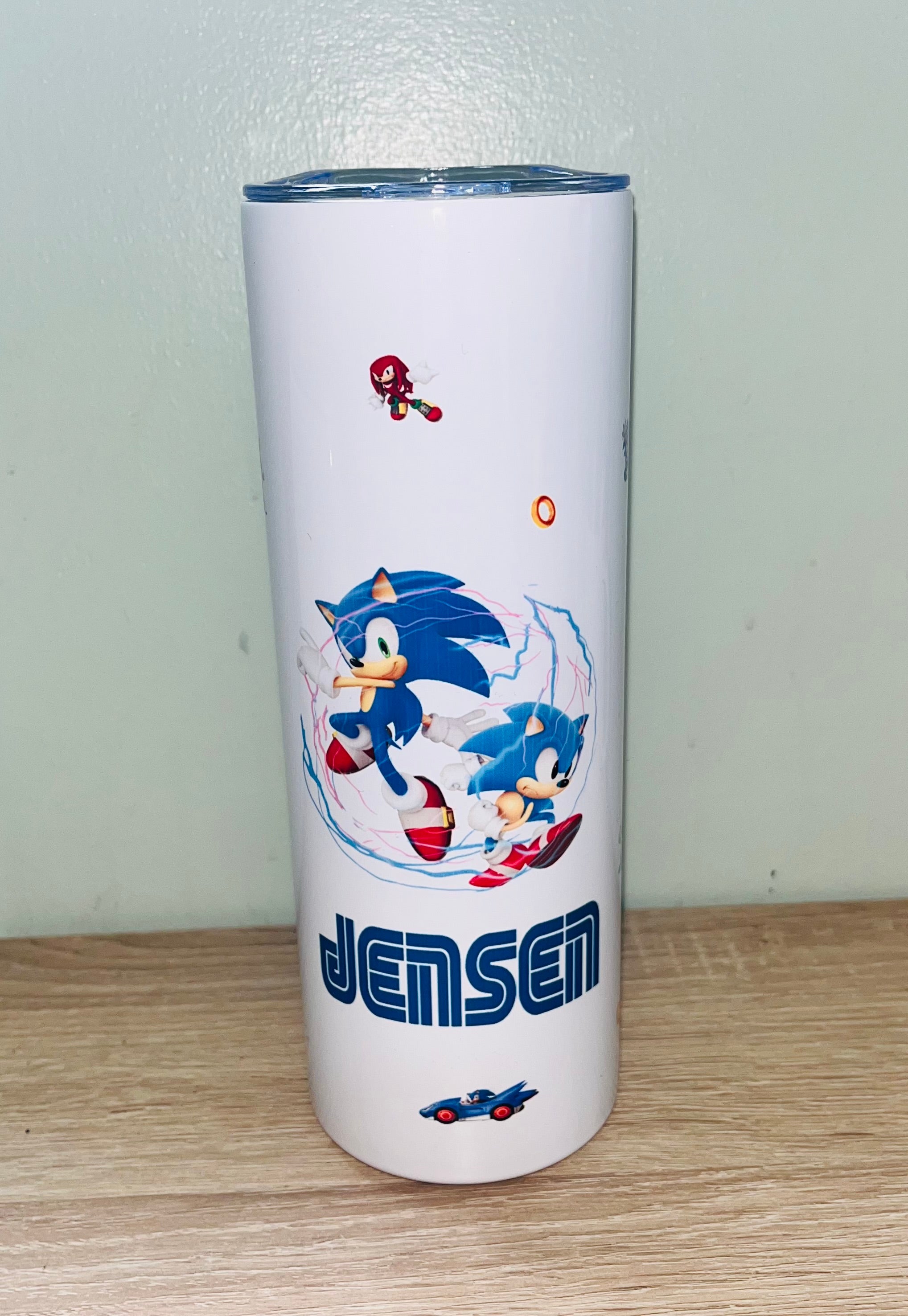 Character/hedgehog Themed Personalised 600ml Aluminium Water Bottles - made with your favourite characters! School Water Bottle, Summer Ready.