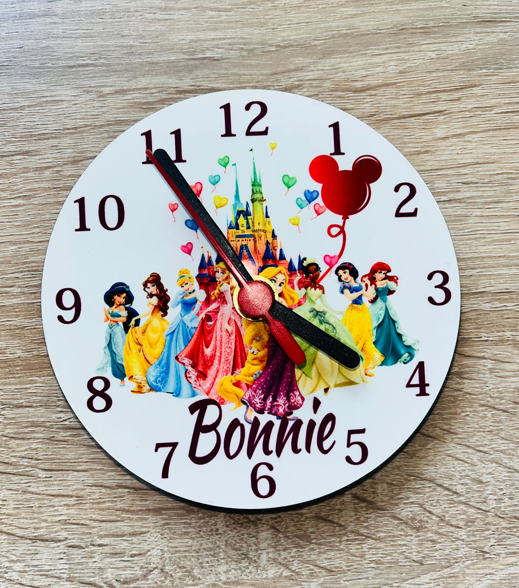 Ballet Design Wall Clock/Desk Clock - Character Design. Made to order.