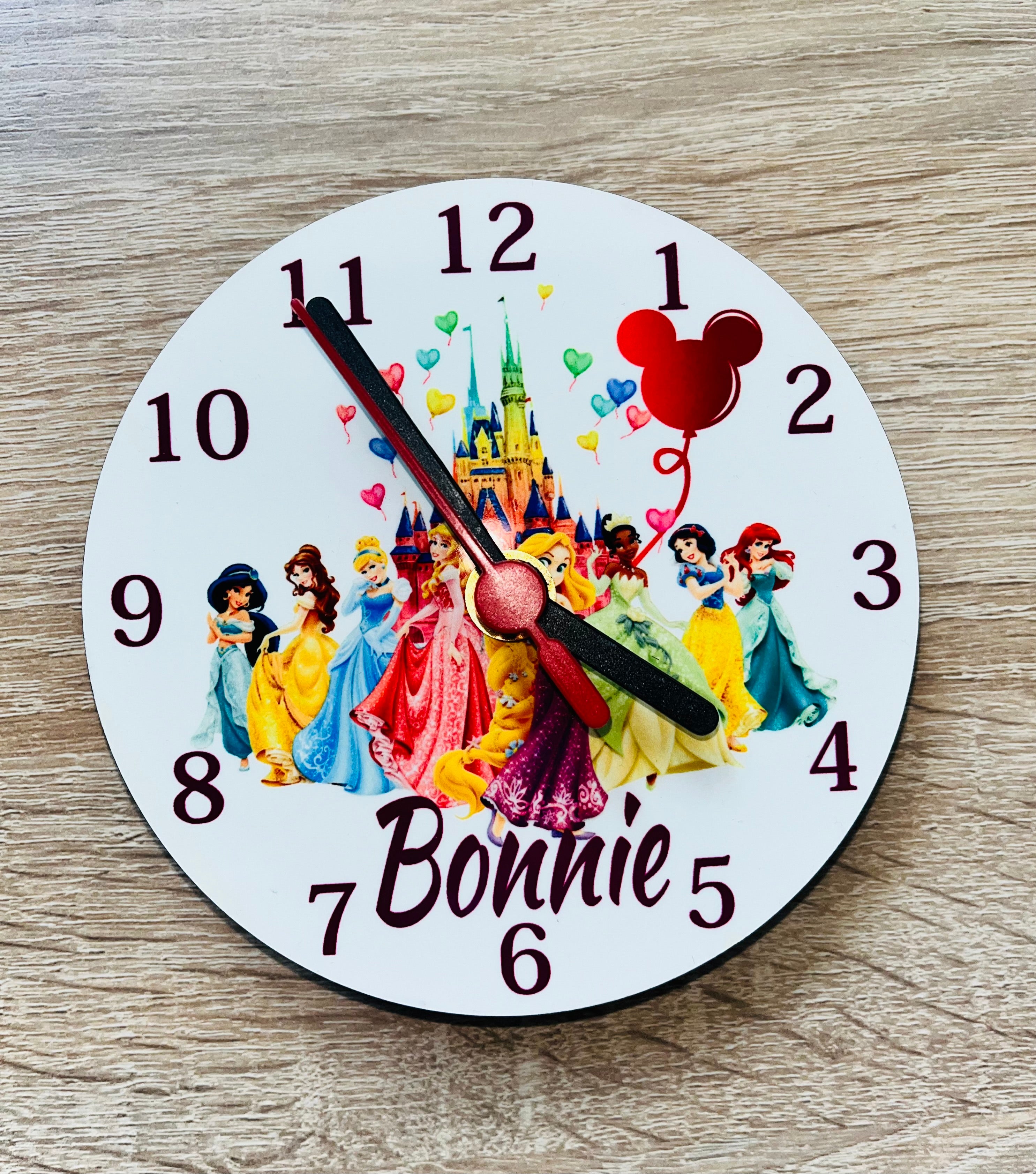 Ballet Design Wall Clock/Desk Clock - Character Design. Made to order.