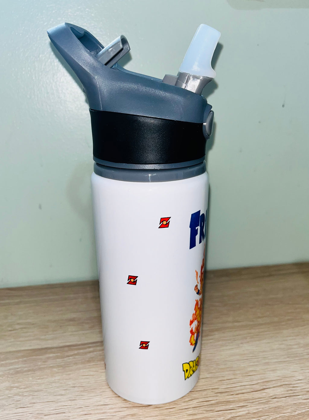 Character/DragonBall Z Themed Personalised 600ml Aluminium Water Bottles - made with your favourite characters! School Water Bottle, Summer Ready.