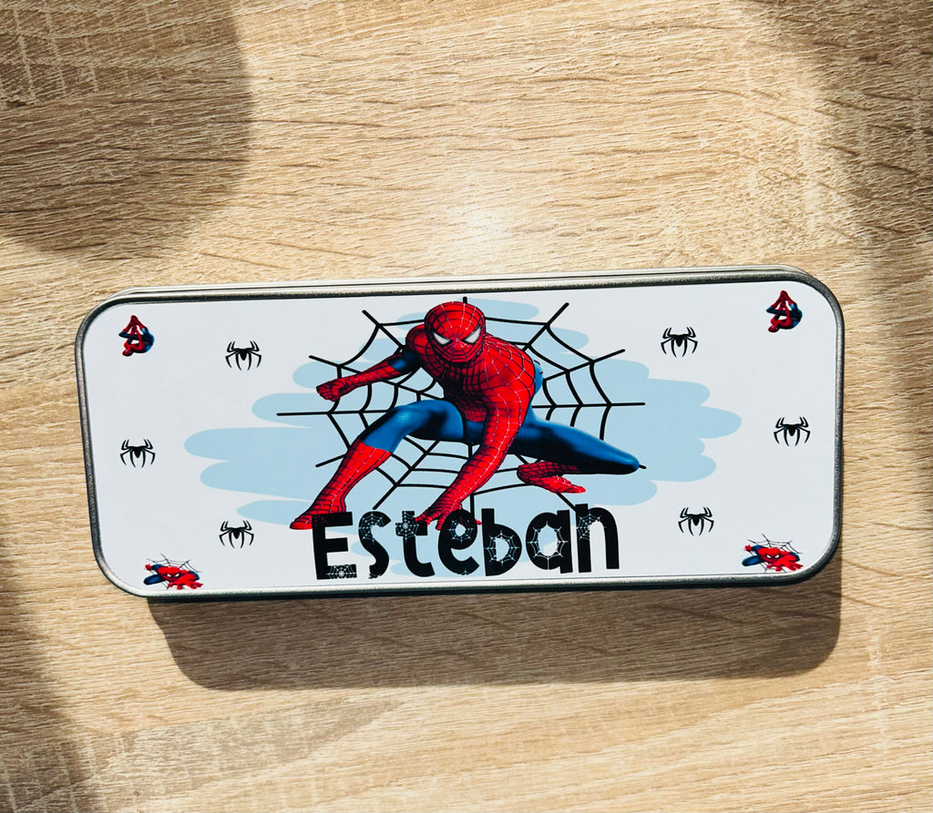 Avengers/Superheroes Design / Personalised Pencil Tin / Made to Order / Back To School / Metal Pencil Case / Personalised Gift Idea / School Essentials