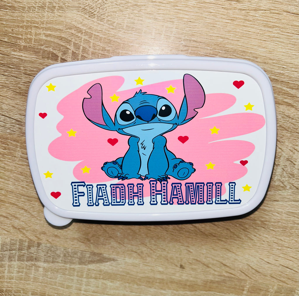 Princess/Frozen Personalised Snack/Lunch Box - Kids Snack Box - Girls Lunch Box - Snack Tub - Boys Lunch Box School Lunch Bag, Back to School