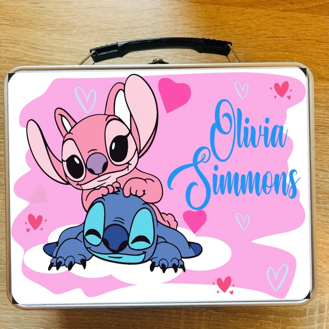 Avengers/Superheroes Themed Personalised Metal Lunch Box With Handle, Carry Case, Back To School, Lunch Box, Gift For Kids, Birthday Gift