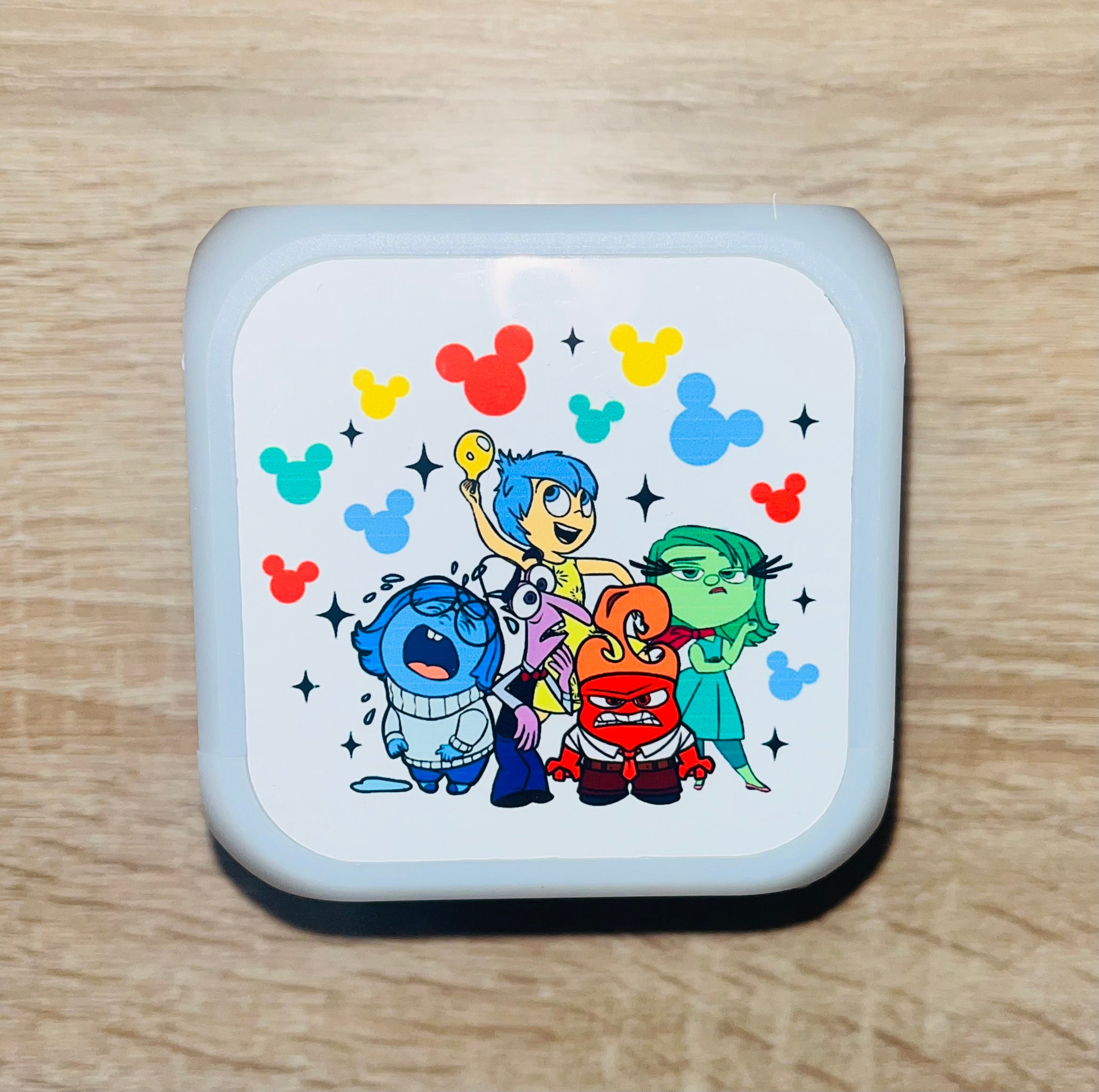 Character/Emotions Design Personalised LED Cube Digital Alarm Clock - Colour Changing/Great Gift Idea
