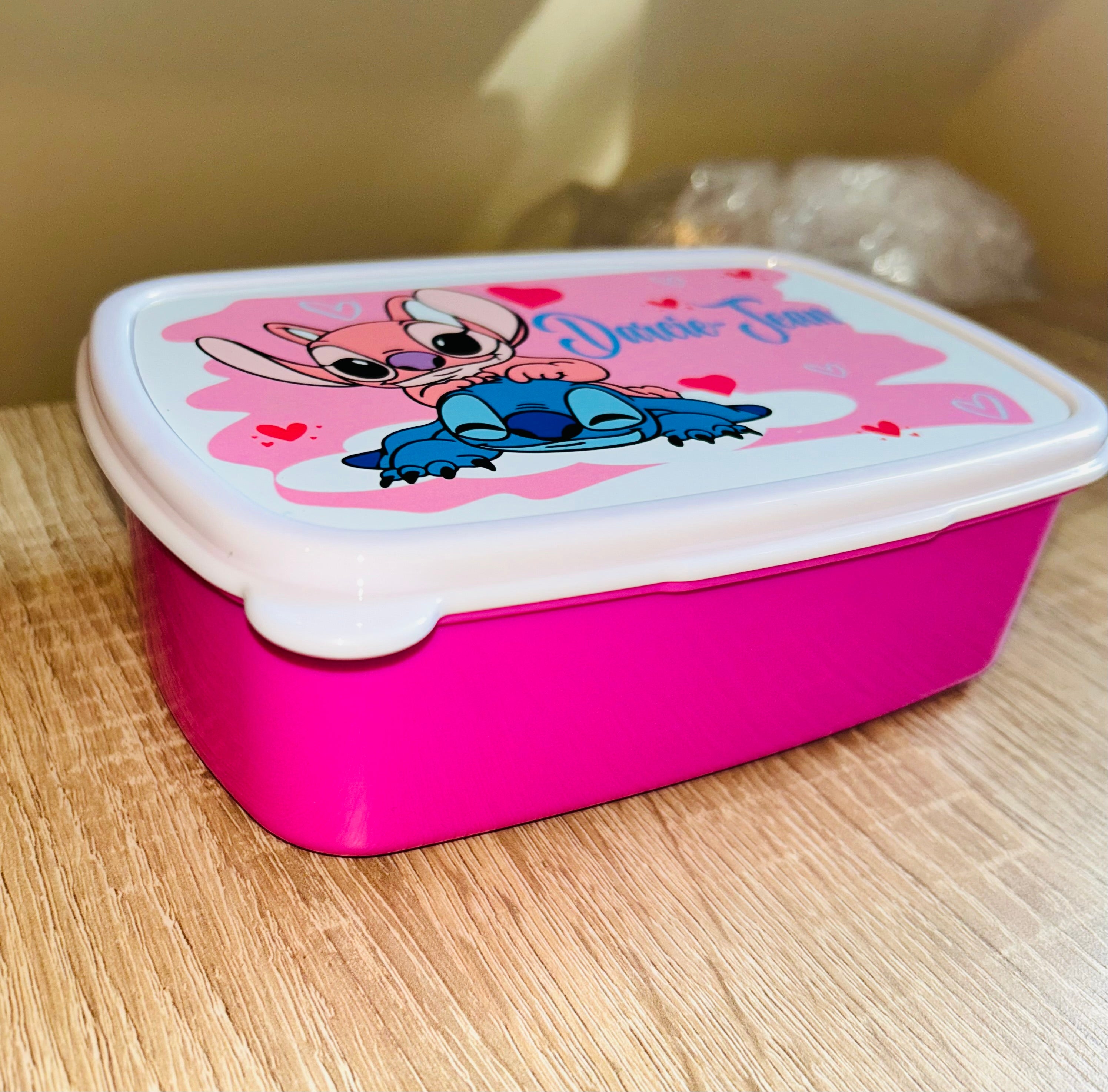 Character/Turtles Themed Personalised Snack/Lunch Box - Kids Snack Box - Girls Lunch Box - Snack Tub - Boys Lunch Box School Lunch Bag, Back to School
