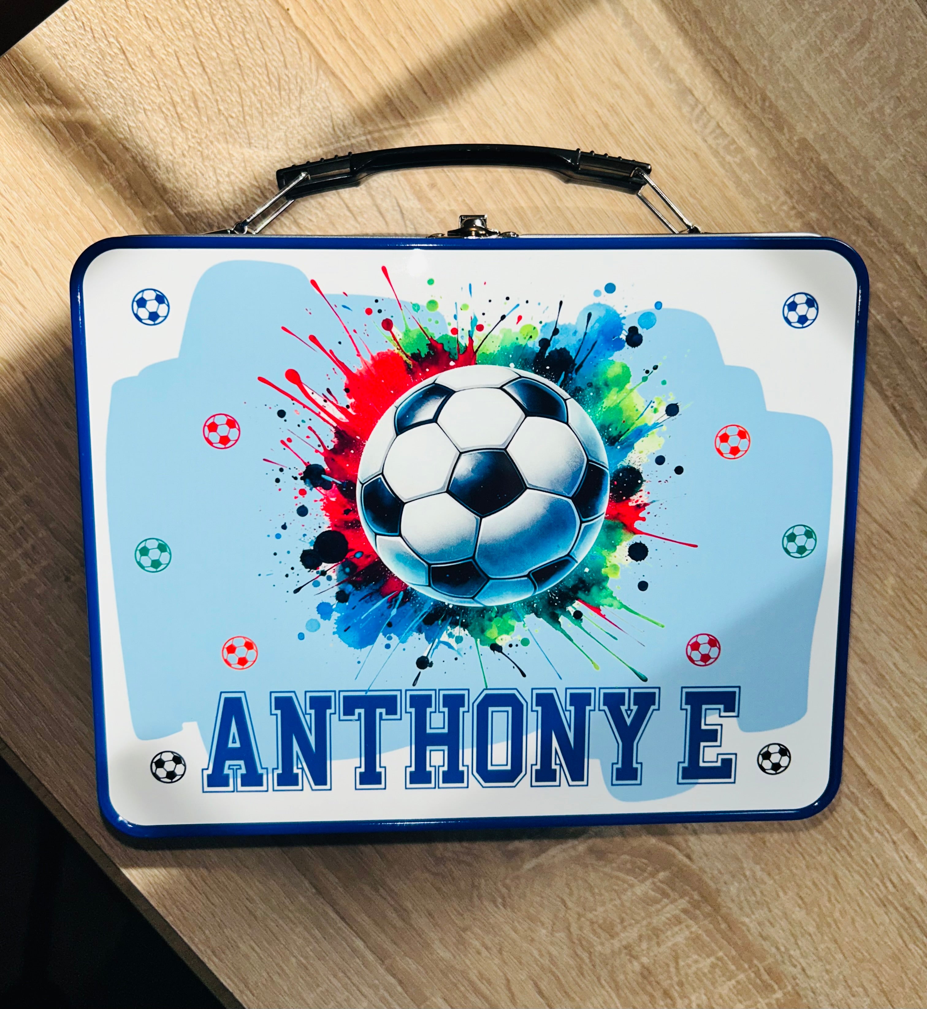 Avengers/Superheroes Themed Personalised Metal Lunch Box With Handle, Carry Case, Back To School, Lunch Box, Gift For Kids, Birthday Gift