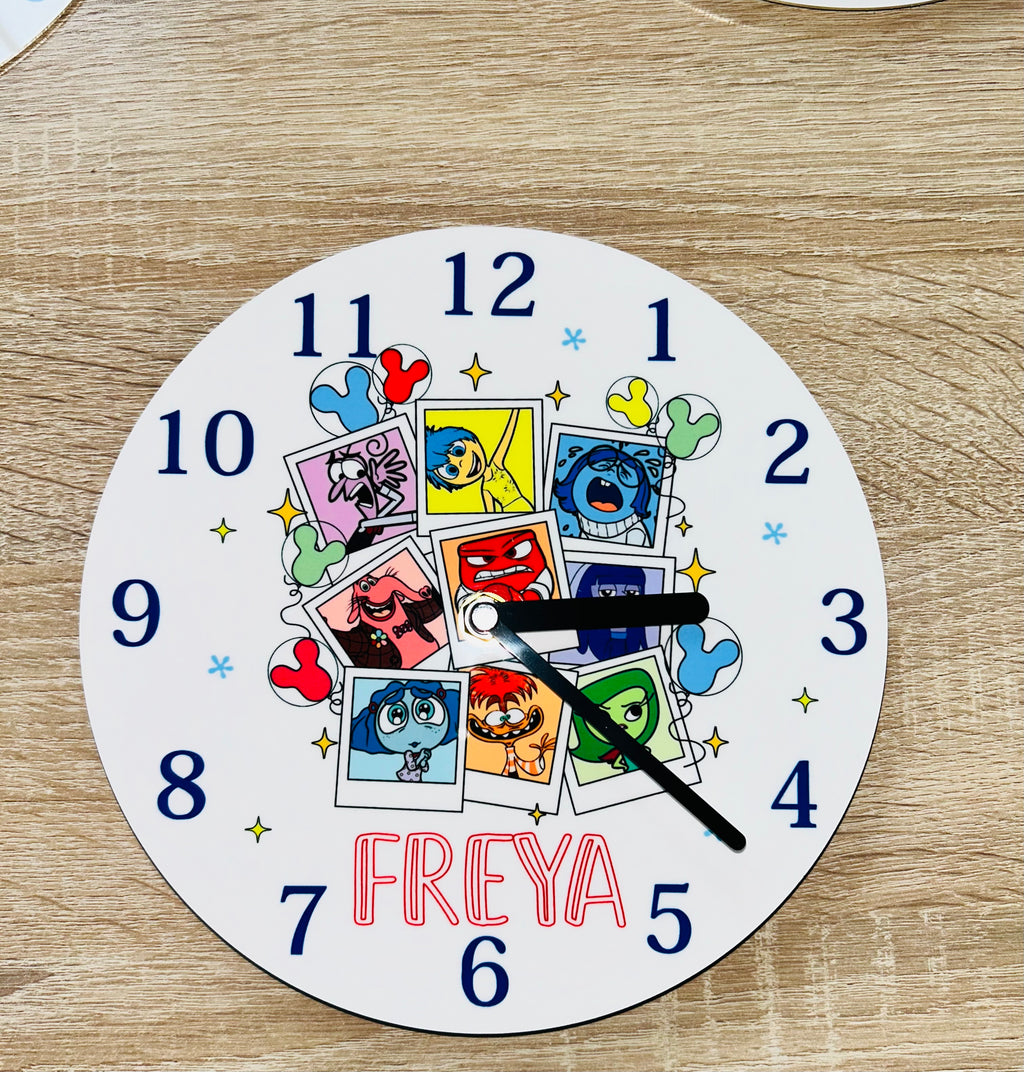 Ballet Design Wall Clock/Desk Clock - Character Design. Made to order.