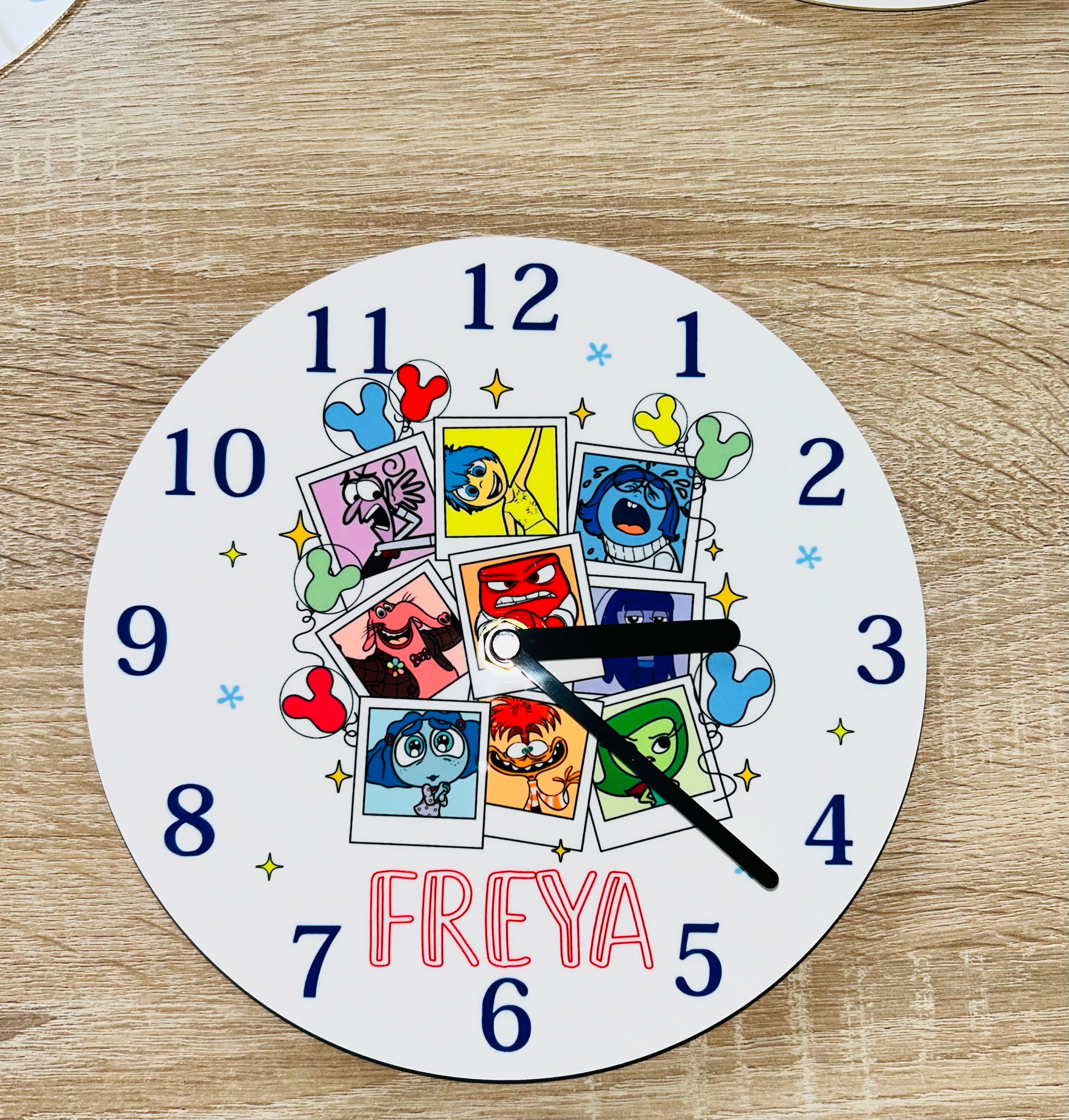 Ballet Design Wall Clock/Desk Clock - Character Design. Made to order.