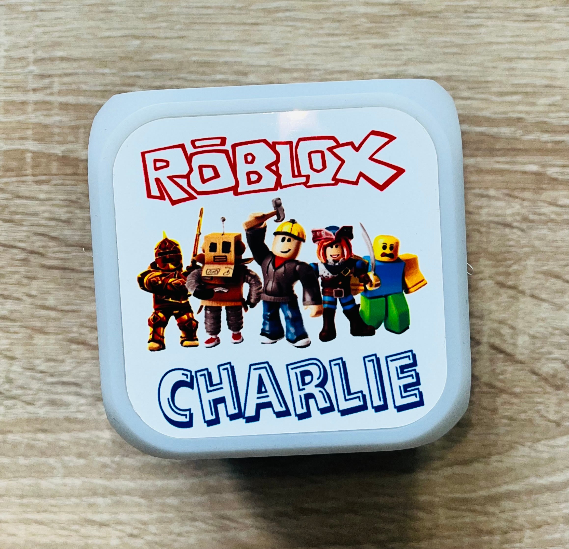 Gaming Design Personalised LED Cube Digital Alarm Clock - Colour Changing/Great Gift Idea