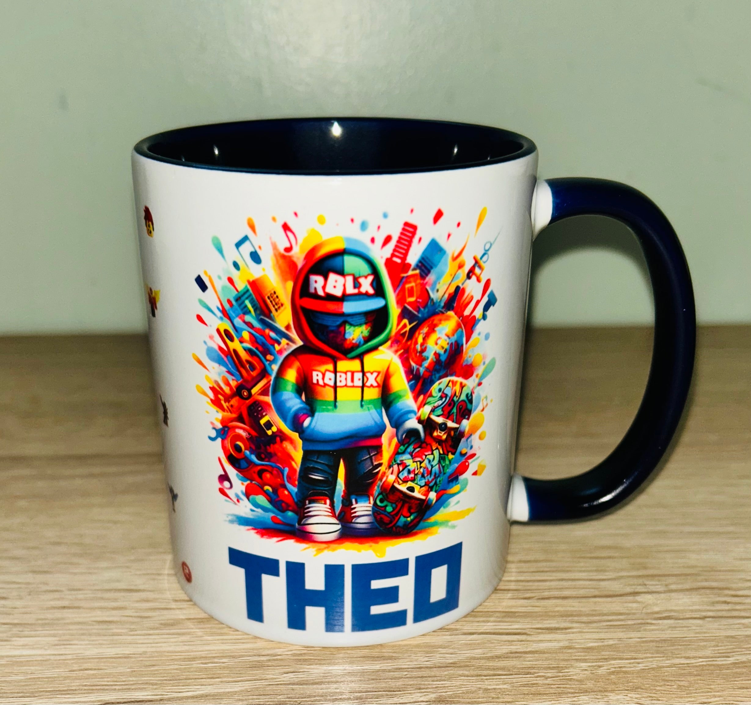 Gaming Themed Design Personalised Mug, Custom Mug, Customised Coffee Cup, Gift for Friend, Bridesmaid Gift, Tea Lover Gift, Birthday Gift