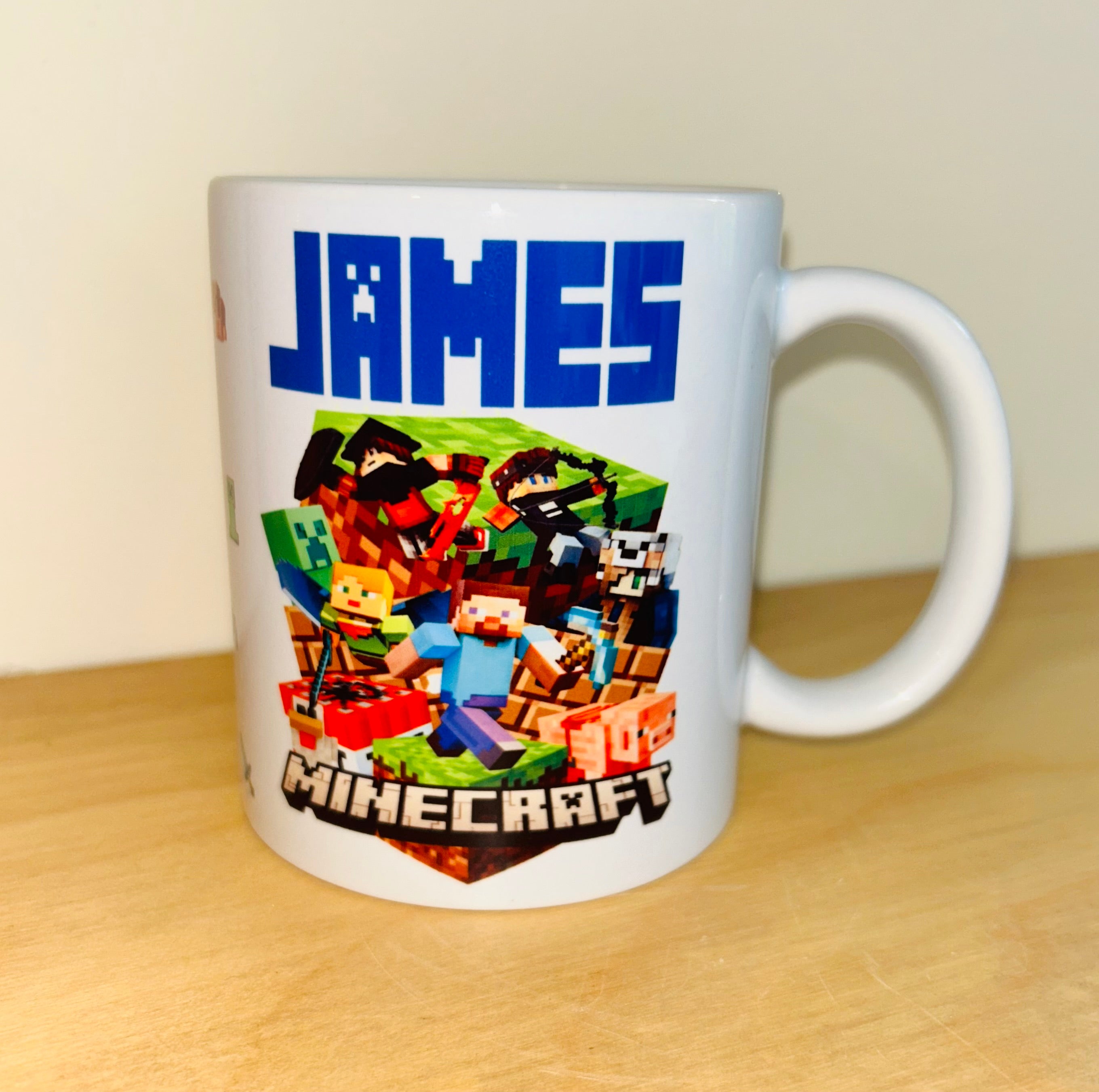 Gaming Themed Design Personalised Mug, Custom Mug, Customised Coffee Cup, Gift for Friend, Bridesmaid Gift, Tea Lover Gift, Birthday Gift