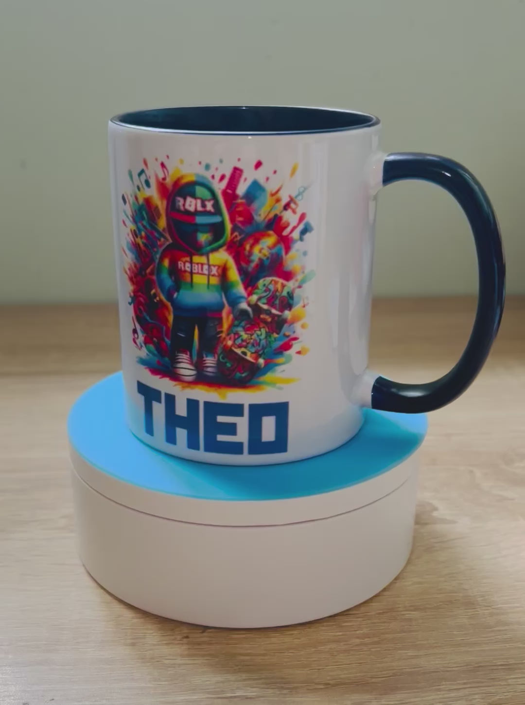 Gaming Themed Design Personalised Mug, Custom Mug, Customised Coffee Cup, Gift for Friend, Bridesmaid Gift, Tea Lover Gift, Birthday Gift