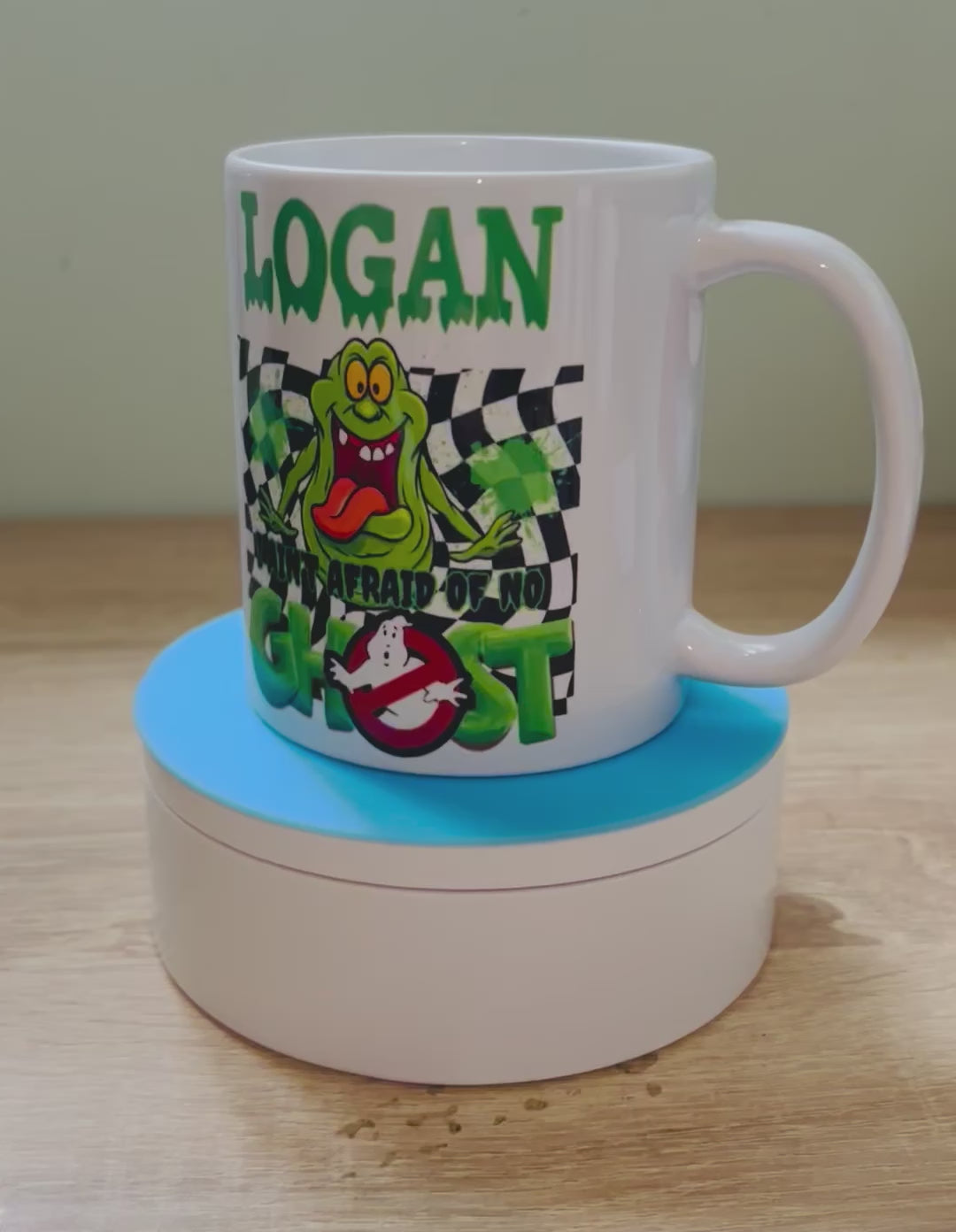 Character/Ghostbusters Themed Design Personalised Mug, Custom Mug, Customised Coffee Cup, Gift for Friend, Bridesmaid Gift, Tea Lover Gift, Birthday Gift
